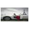 Designart - Fashion Woman in Car - Large Cars Canvas Art Print